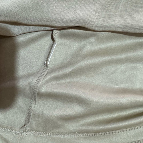 Stradivarius mini skirt beige like new, size S
