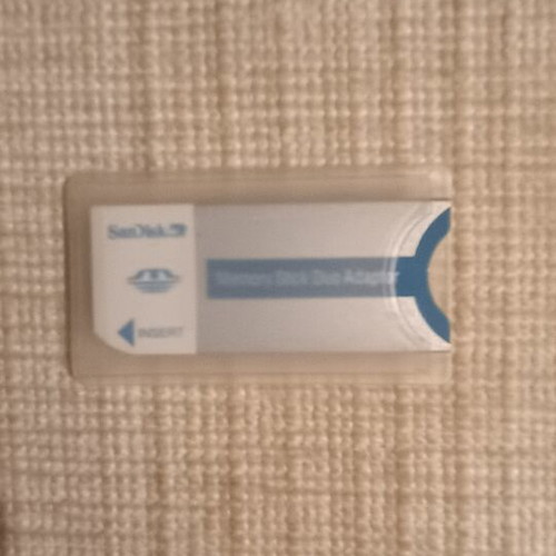 SanDisk Memory Duo adapter with case