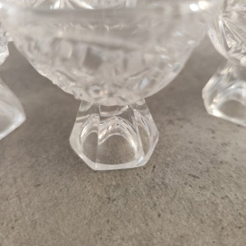 Vintage raki glasses, set of five