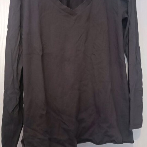 Women's long-sleeve shirt used, gray mouse color, size L