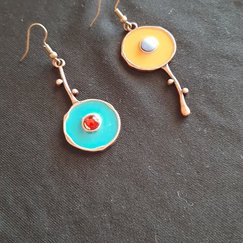 Ethnic earrings from Temu new