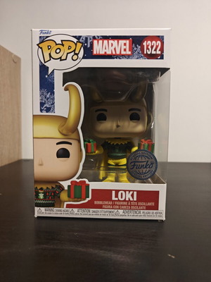 Funko Pop! Marvel Loki με πουλόβερ Holiday #1322 σαν καινούργιο