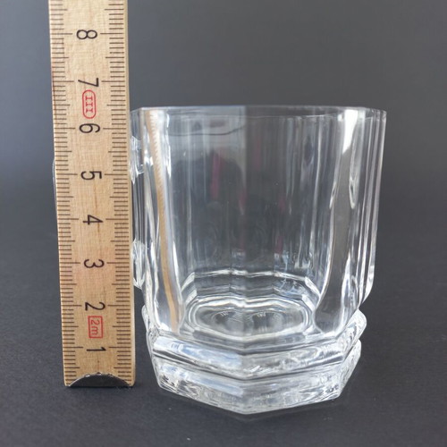 Vetravir set of 3 vintage glass cups like new