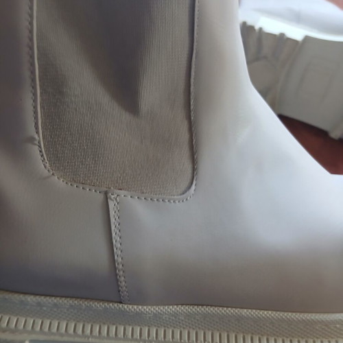 Ankle boots beige, used once, size 41