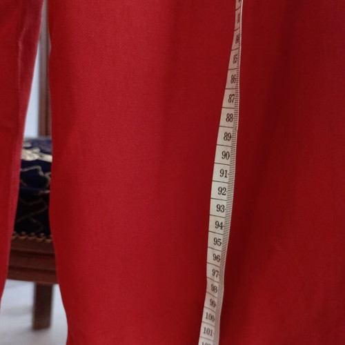 Pajama-style pants Zara Woman Collection size S like new, red