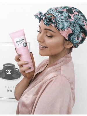 Coconut Lane Hair Mask and Cap used, deep hydration and nourishment