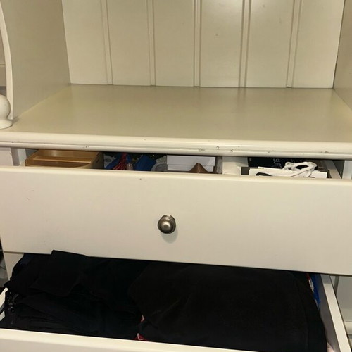 Nightstand-Jewelry Cabinet made of solid wood like new