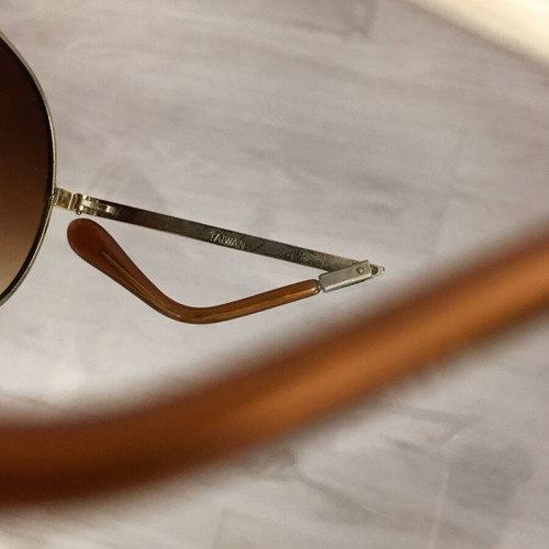 Marlboro vintage gold-tone folding aviator sunglasses