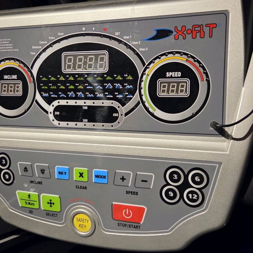 Professional treadmill like new, foldable x.fit 116