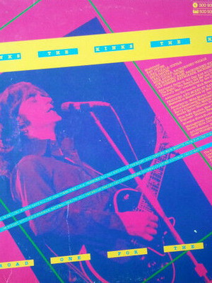 The Kinks One For The Road vinyl record used, rock