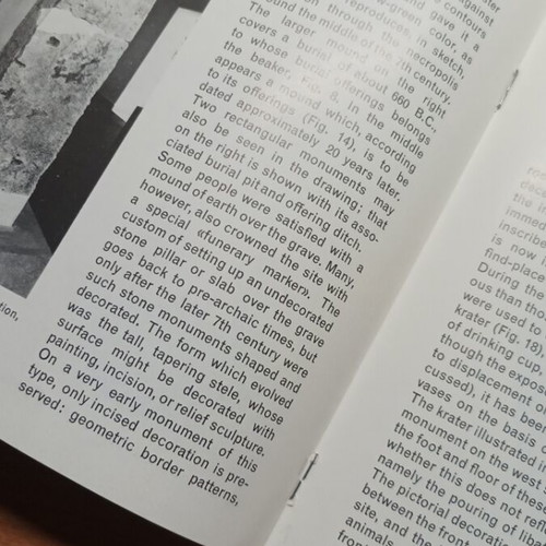 The Archaic Cemetery book like new 1973
