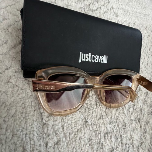 Just Cavalli sunglasses like new, beige