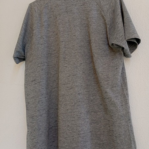Puma men's short-sleeve gray cotton t-shirt like new, size M