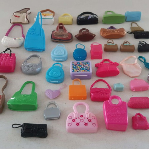 Doll bags used, pack of 41 for Barbie and Sindy
