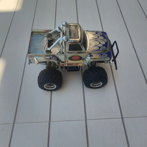Tamiya Midnight Pumpkin RC Monster Truck used, non-working, complete set