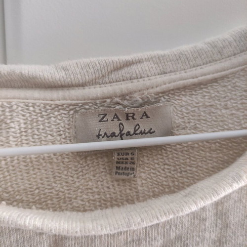 Zara sweatshirt like new, size S, beige
