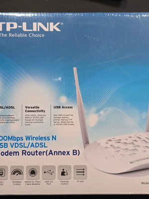 TP-Link TD-W9970B VDSL/ADSL Modem Router σφραγισμένο καινούργιο