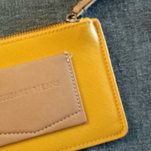 Trussardi wallet like new, yellow
