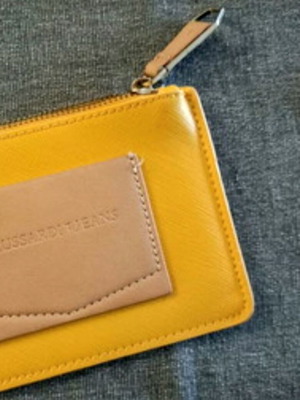Πορτοφόλι Trussardi σαν καινούργιο, κίτρινο