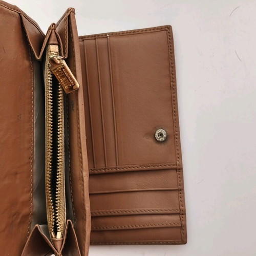 Leather large wallet Alviero Martini 1A Classe like new, brown