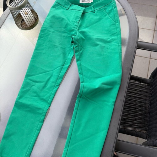 Vintage Moutaki chino women's pants green like new