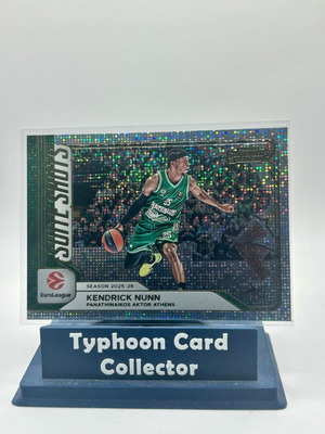 2025-26 Panini Contenders Euroleague Kendrick Nunn Suite Shots Panathinaikos card