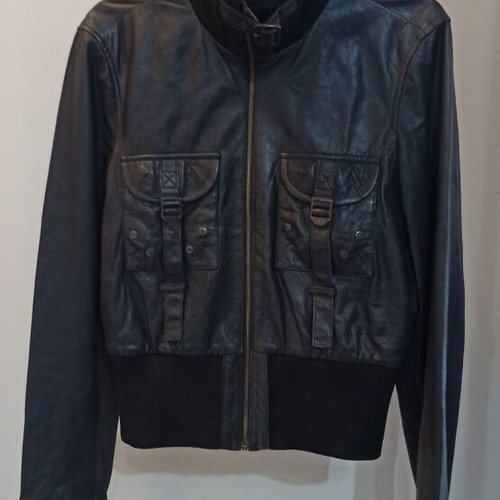 Mexx Fashion women's leather jacket like new, size M, brown