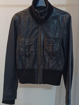 Mexx Fashion women's leather jacket like new, size M, brown