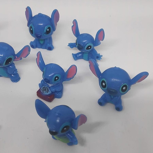 Stitch collectible figures set of 12, like new