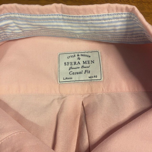 Sfera Men Large men's shirt like new, pink