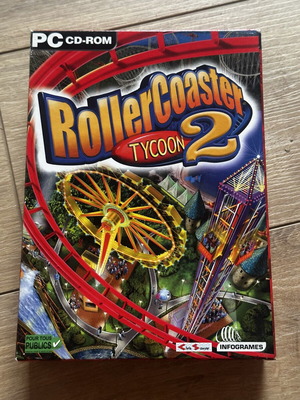 Rollercoaster Tycoon 2 Big Box PC game like new with manual