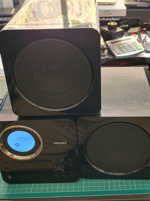 Philips Radio-CD-USB audio system used without sound