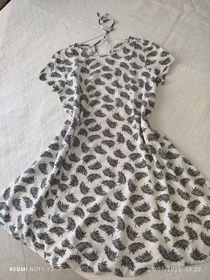 H&M φόρεμα από βισκόζη medium/large, σχεδόν καινούργιο, μήκος 90 εκ.