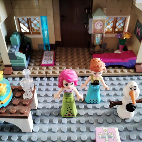 Lego Friends Arendalle Castle Celebration used, with missing pieces