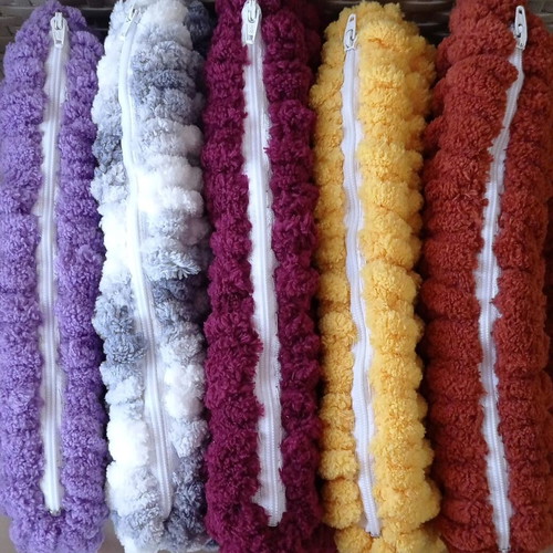 Handmade Puffy Alize Cosmetic Bag Hypoallergenic