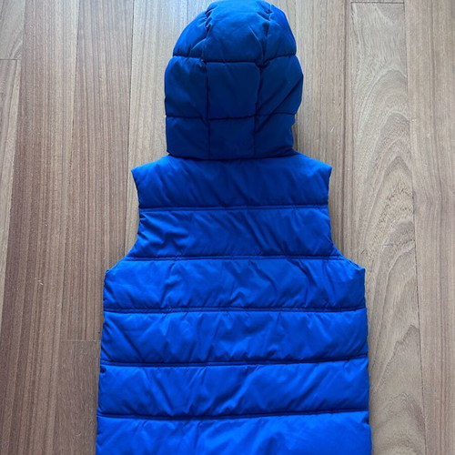Benetton kids sleeveless jacket like new, blue, size 134 cm