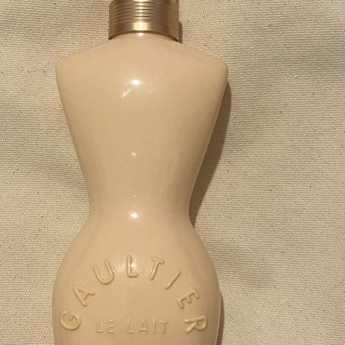 Jean Paul Gaultier Le Lait Perfumed Body Lotion 200ml used, vintage collectible