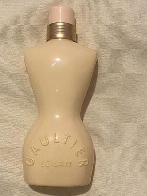 Jean Paul Gaultier Le Lait Perfumed Body Lotion 200ml used, vintage collectible