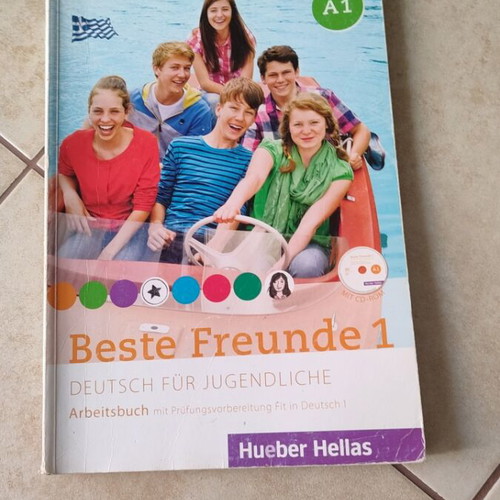 Beste Freunde 1 Arbeitsbuch A1 used, German workbook for teenagers