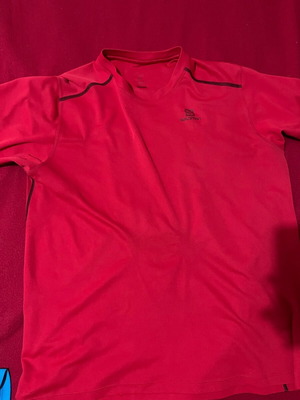 Salomon Running T-Shirt used, size M, red