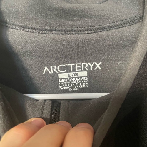 Arc'teryx Covert Cardigan used, black, size L