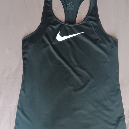 Nike One Dri-FIT Swoosh women's tank tops like new, size S, black