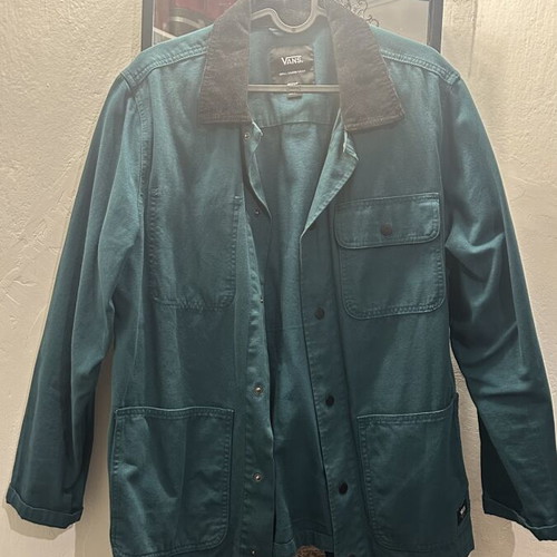 Vans Drill Chore Coat new, sea-foam green, size Medium