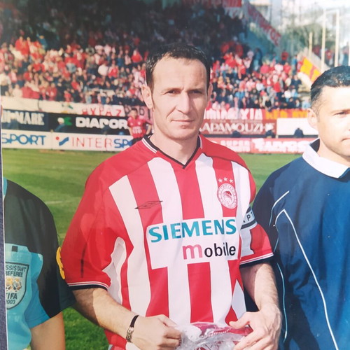 Olympiacos large authentic photo like new