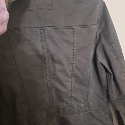 Spring jacket used, brown green, size M/L