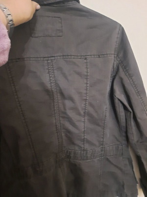 Spring jacket used, brown green, size M/L
