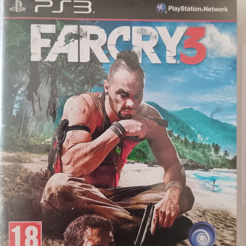 Far Cry 3 PS3 game used with manual