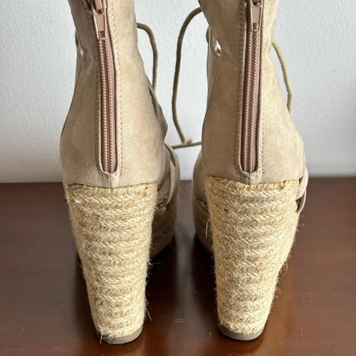 Espadrille platform Migato beige nude like new