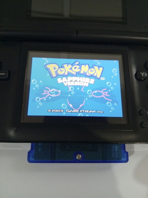 Pokémon Sapphire Version παιχνίδι Game Boy Advance