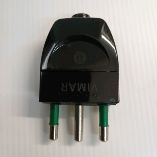 Safety male plug 2P+E 16A 250V new